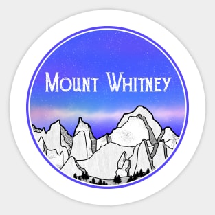 Mount Whitney Sticker